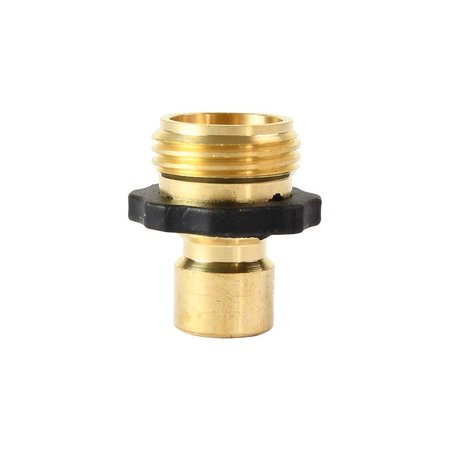 Interstate Pneumatics M22 Male Fitting x 1/4 Inch Quick Couplings, Brass, 2700 PSI PW7157